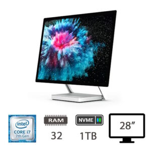 Surface studio 2 1707 i7-7820hq/32/nvme1tb/w10p/2y