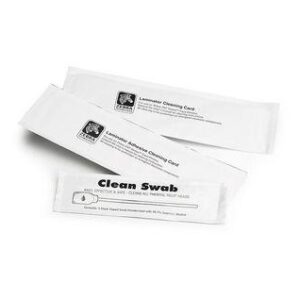 ZEBRA CLEANING CARD KIT,ZC 100/300,5 CARDS