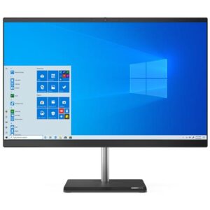 LENOVO All-In-One V50a-24IMB Monitor 23.8" Full HD Touch Screen Intel Core i5-10400T 2.0 GHz Ram 8 GB SSD 256 GB Masterizzatore DVD 1xUSB 3.1 Windows 10 Home