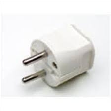 SPINA RETE SCHUKO 16 AMPER 250 VOLT A 90° COLORE BIANCO