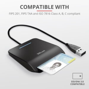 LETTORE SMART CARD USB PRIMO DNI (23890)