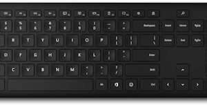 Microsoft Tastiera, Bluetooth, Nero