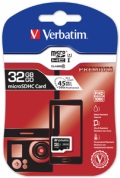 Verbatim TRANS FLASH 32 GB CLASS 10