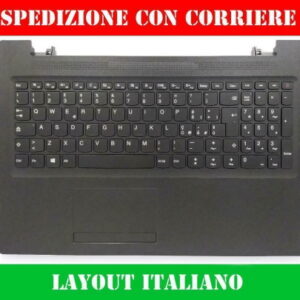 Tastiera Italiana Completa di Top Case Superiore LENOVO 110-15ACL 110-15AST 110-15IBR (L80TR) SN20K92956LCM15J66I0-6862 PM5NR-I