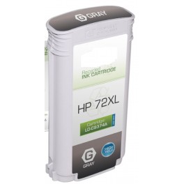 CARTUCCIA HP 72 C9374A GRIGIA COMPATIBILE PER HP Designjet T1100,T1200,T1300,T2300 72 130ml Dye