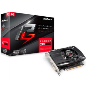 SCHEDA VIDEO ASROCK AMD RADEON RX560 4GB GDDR5 HDMI DVI-D DP
