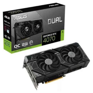 SCHEDA VIDEO GEFORCE RTX 4070 DUAL OC 12GB (90YV0IZ2-M0NA00)