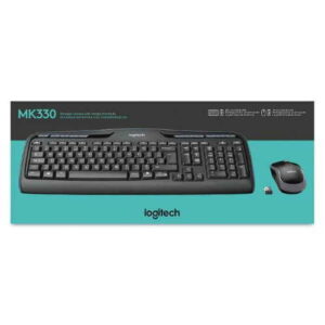Logitech KIT MK330 TASTIERA + MOUSE WIRELESS NERA