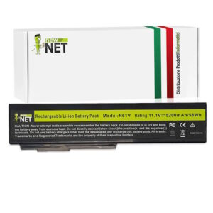Batteria 5200mAh per Asus A32-M50 A33-M50 A32-N61 A32-X64
