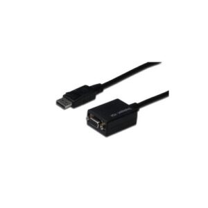 Digitus cavo adattatore displayport dp maschio - vga 15 poli femmina