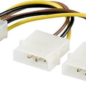 CAVO SDOPPIATORE ALIMENTAZIONE MOLEX A 6PIN PER SK VIDEO PCI-E (AKPCIP6)