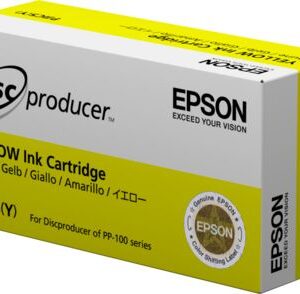 Epson Discproducer Ink PJIC7(Y), Yellow (MOQ=10)