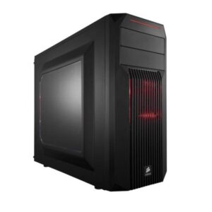CASE GAMING CARBIDE SPEC-02 (CC-9011051-WW) LED ROSSO