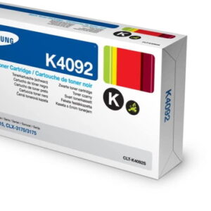 Samsung CLT-K4092S, SU138A, Cartuccia Toner, da 1.500 pagine, compatibile con le stampanti Samsung LaserJet Color serie CLP-310, serie CLP-315, CLX-3170FN e serie CLX-3175, Nero