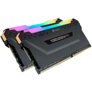 VENGEANCE® RGB PRO 32GB (2 x 16GB) DDR4 DRAM 3200MHz C16 Memory Kit — Black