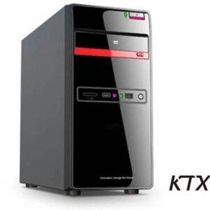 CASE TX-665 MATX ALIMENTATORE 550W - NERO / ROSSO