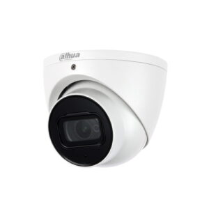Dahua Dome fisso 4 in 1 Serie StarLight con Smart IR di 50 m per esterni. CMOS 1/2,8” di 5MP. Uscita 4 in 1 (HDCVI / HDTVI / AHD / 960H) commutabile con DIP switch. Ottica fissa di 2,8 mm (98°). 0,005 lux. Filtro ICR. OSD, AWB, AGC, BLC, HLC, WDR real 120dB, 2D/3D-NR. Entrata audio (incorpora microfono). IP67. 3AXIS. 12V CC.