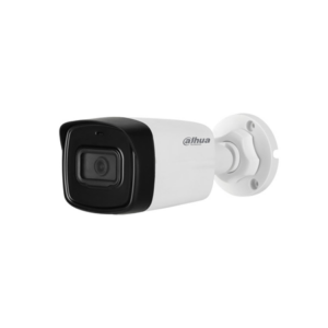 Dahua Camera bullet 4 in 1 PRO con Smart IR di 80 m per esterni. CMOS 1/2,7” di 2MP. Ottica fissa di 2,8 mm (101°). Incorpora microfono