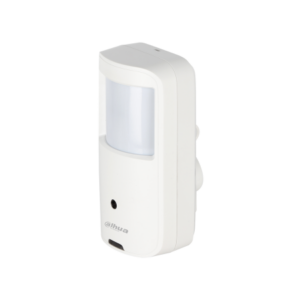 Camera HDCVI serie PRO nascosta in rilevatore PIR con anti-animali domestici completamente funzionale (12x12 m, 100°). CMOS 1/2,9” da 2MP a 1080P. Uscita duale (HDCVI /CVBS). Ottica fissa da 2,8 mm (100,5°). 0,02 lux. Filtro elettronico. OSD, AWB, AGC, BLC, HLC, WDR digital, 2D-NR. 12V CC. UTC.