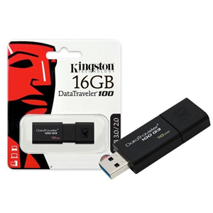 PENDRIVE USB Flash 16GB Kingston DT-100 USB 3.0