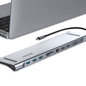Docking Station Hub USB C Triple Display Adattatore USB C