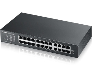GS-1100-24E - Switch Unmanaged, 24 porte Gigabit, design senza ventole, Desktop/Rack