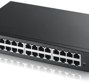 GS-1900-24E - Switch Web Managed 24 porte Gigabit - Supporto IPv6, VLAN - Design senza ventole, Desktop/Rack