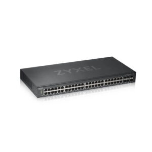 GS1920-48 v2 - NebulaFlex Switch Web Managed 44 porte Gigabit + 4 porte Dual Gigabit + 2 porte SFP Gigabit - IPv6, VLAN, QoS, IGMP - Rack - FREE Nebula Basic Cloud Management