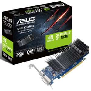 Scheda Video Asus Nvidia GeForce GT 1030 2GB GDDR5 + Staffa Low Profile