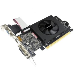 Scheda video Nvidia GeForce GT 710 - 2Gb (2048MB) 64bit - DDR5 - VGA, DVI, HDMI - Clock 954MHz - Pci-express - LOW PROFILE