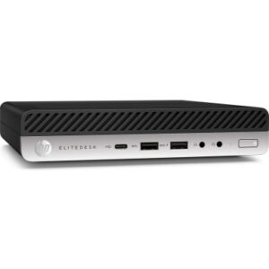 PC Computer Ricondizionato HP EliteDesk 800G3 Mini Intel Core i5-7400T Ram 8GB SSD 240GB Freedos