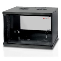 Armadio Rack 19" a Muro 6U prof. 450