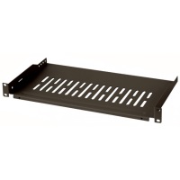 Mensola per Rack 19" 250 mm 1U Nera