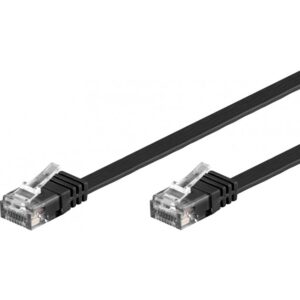 Cavo di Rete Cat.6 Nero UTP 1M