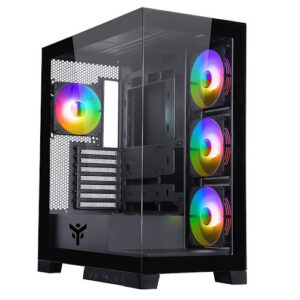CASE GAMING TOWER SHOWBUI 45B - NO ALIMENTATORE - ARGB FAN - NERO (ITGCASB45B)