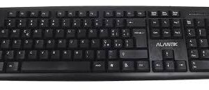 TASTIERA STANDARD ALANTIK USB NERA