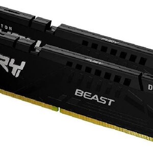 MEMORIA DDR5 16 GB FURY BEAST PC6000 MHZ KIT (2X8) (KF560C40BBK2-16)