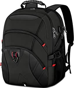 Zaino Porta PC 18.4 Pollici Zaino Uomo per PC Portatile Uomo
Zaini Lavoro con Porta USB, Impermeabile Zaino Multifunzionale per Laptop
per Scuola Affari Viaggio Bussiness Nero