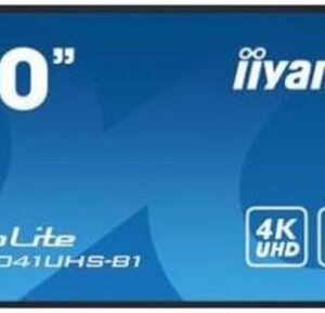 iiyama - PUBBLIC Display LE5041UHS-B1 49.5IN VA 4K UHD 350CD 3HDMI VGA USB 18:7 LANDSCP