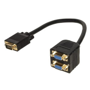 Link CAVO SPLITTER VGA 1 CON MASCHIO E 2 FEMMINA VGA