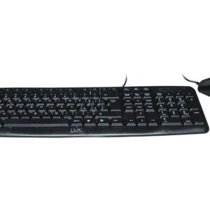 KIT TASTIERA + MOUSE NERA (LKTAST08)
