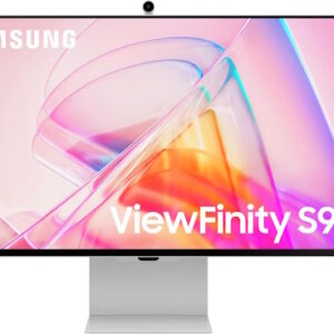 Samsung Monitor HRM ViewFinity S90PC (S27C902), Flat, 27'', 5120x2880 (5K), Smart Hub, 16:9, IPS, 60Hz, 5ms, Mini-DP, USB, Eye Saver Mode, Flicker Free, Silver