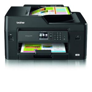 Brother MFC-J6530DW - Stampante multifunzione - colore - ink-jet - A3/Ledger (297 x 432 mm) (originale) - A3/Ledger (supporti) - fino a 12 ppm (copia) - fino a 35 ppm (stampa) - 250 fogli - 33.6 Kbps - USB 2.0, LAN, Wi-Fi(n), host USB 2.0