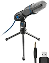 Trust Mico Microfono USB, Standard, Nero