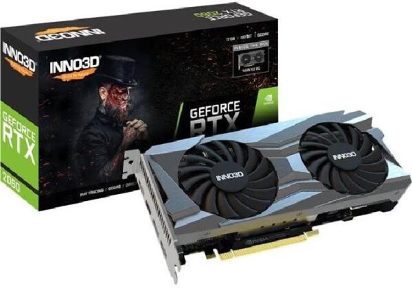 SCHEDA VIDEO RTX 2060 TWIN X2 OC 12 GB (N20602-12D6X-1713VA32)