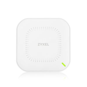 NWA90AX, NebulaFlex Wireless Access Point Dual Radio 2x2 802.11a/b/g/n/ac/ax 1775Mbps, Porta LAN Gigabit, supporto PoE (16W), installazione a soffitto, antenne interne. Alimentatore incluso. Essential