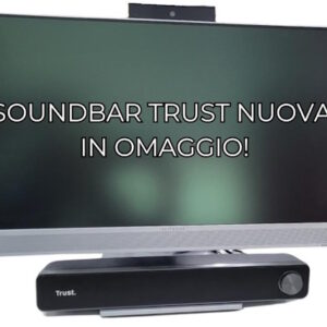PC ELITEONE 800 G4 ALL IN ONE 24" TOUCH INTEL CORE I5-8500 8GB 256GB SSD WINDOWS 10 PRO COA - NO BOX - RICONDIZIONATO - GAR. 6 MESI