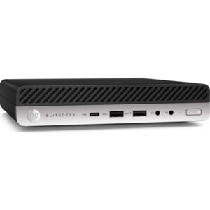 PC Computer Ricondizionato HP EliteDesk 800 G3 Mini Intel Core i5-7400T Ram 16GB SSD 512GB Freedos
