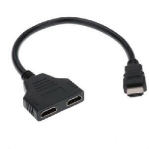 Andowl ADATTATORE HDMI MASCHIO A 2XHDMI FEMMINA Q-C29 32CM