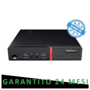 PC LENOVO M710Q TINY INTEL CORE I5-7X00 16GB 240GB SSD WINDOWS 10 PRO - RICONDIZIONATO COME NUOVO - GAR. 24 MESI (RN85532201)- PICK & RETURN
